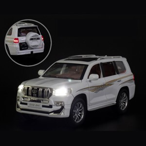 Xe mô hình CheZhi Toyota Prado Đen 1:24