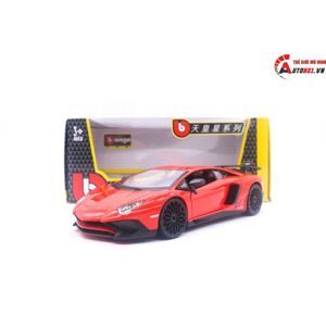 Xe mô hình Lamborghini Aventador LP750-4 SV 1:24 Bburago