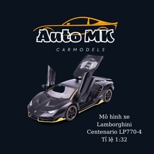 Xe mô hình Lamborghini Centenario LP770-4 1:32 Miniauto