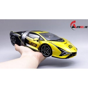 Xe mô hình Lamborghini Sian FKP 37 1:18 Bburago