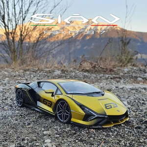 Xe mô hình Lamborghini Sian FKP 37 1:18 Bburago