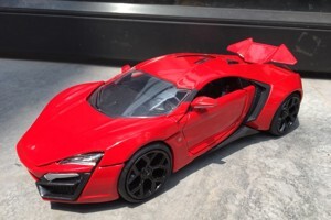 Xe mô hình Lykan Hypersport 1:24 Jada
