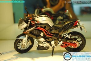 Mô hình xe mô tô Benelli Tornado Naked Tre Titainium Maisto 31101