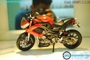 Mô hình xe mô tô Benelli Tornado Naked Tre R160 Maisto 31101 tỉ lệ 1:12