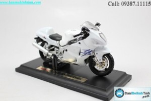 Mô hình Xe mô tô Suzuki GSX 1300R Hayabusa Maisto 31101 tỉ lệ 1:12