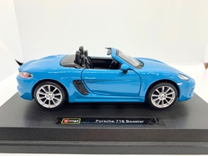 Xe mô hình Porsche 718 Boxster 1:24 Bburago