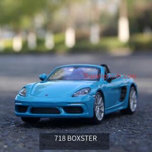 Xe mô hình Porsche 718 Boxster 1:24 Bburago