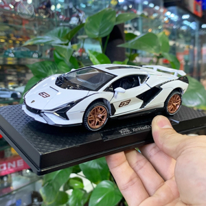 Xe mô hình siêu xe Lamborghini Sian 1:32