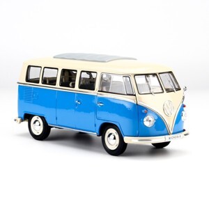 Xe Mô Hình Volkswagen T1 Bus 1963 1:18 Welly ( Đỏ )