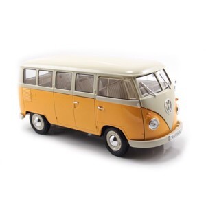 Xe Mô Hình Volkswagen T1 Bus 1963 1:18 Welly ( Đỏ )