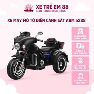 Xe mô tô điện cho bé Police ABM-5288