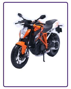 Xe mô tô mô hình KTM 1290 Super Duke R Maisto 1:12