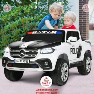 Xe ô tô cảnh sát  bản quyền Police XMX.606