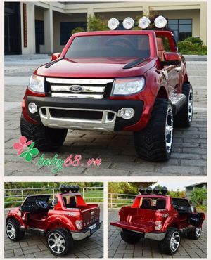 Xe ô tô điện trẻ em 3 chỗ ngồi Ford Ranger DK-F150