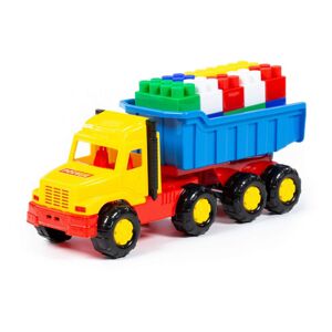 Xe tải kèm bộ lắp ghép 17 chi tiết đồ chơi Polesie Toys