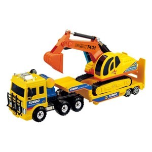 Xe tải vận chuyển xe múc đất Daesung Toys DS919