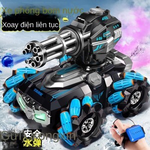 Xe tank điều khiển từ xa bắn đạn