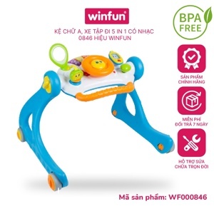 Xe tập đi 5 trong 1 Winfun 0846