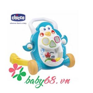 Xe tập đi Chicco con chim cánh cụt xanh 114017