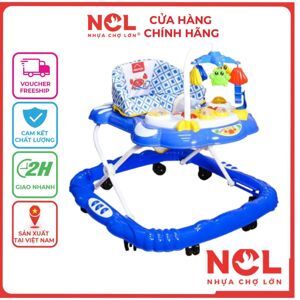 Xe tập đi con cua có nhạc Nhựa Chợ Lớn M1393B-XTĐ