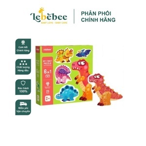 Xếp hình khủng long Dinosaur- Puzzle Mideer 280 pcs