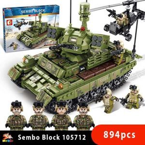 Xếp hình kiểu Lego SEMBO 105712