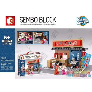 Xếp hình kiểu Lego SEMBO 601072