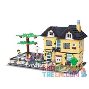 Xếp hình Lego 34053 - Nhà Villa 816 miếng