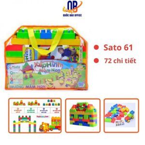 Xếp hình mầm non Sato61