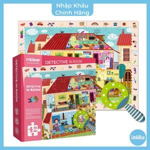 Xếp hình Mideer Puzzle Detective in Room - Thám tử