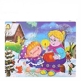 Xếp hình Puzzle cô bé bán diêm WD3570