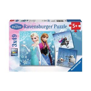 Xếp hình puzzle Ravensburger Winter Adventures 3 bộ 49 mảnh 09264 2 RV09264