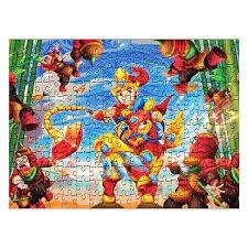 Xếp hình Puzzle thánh gióng woody 204 miếng