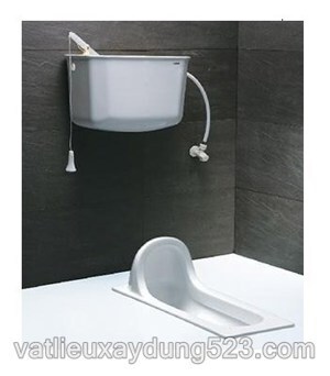 Bồn cầu xổm két nước treo tường Caesar CS1280 (CS-1280)