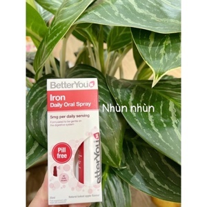 Xịt bổ sung sắt Iron Daily Oral Spray 25ml