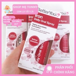 Xịt bổ sung sắt Iron Daily Oral Spray 25ml