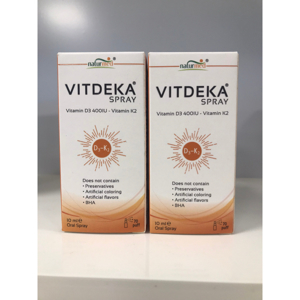 Xịt bổ sung Vitamin D và K2 Vitdeka Spray 10ml