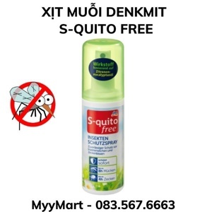 Xịt chống muỗi S-quito Free 100ml