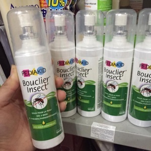Xịt chống muỗi và côn trùng cho bé Pediakid Bouclier Insect