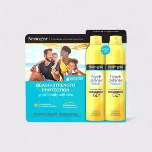 Xịt chống nắng Neutrogena Beach Defense Spray Sunscreen Broad Spectrum SPF 70 184g