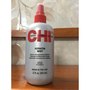 Xịt dưỡng ẩm Chi Keratin Mist Leave In Strangthening Treatment - 355ml