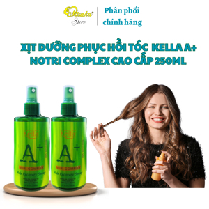 Xịt dưỡng phục hồi tóc Kella A+ Nori Complex 250ml