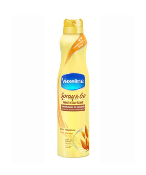 Xịt dưỡng thể Vaseline Spray & Go Moisturizer 184g