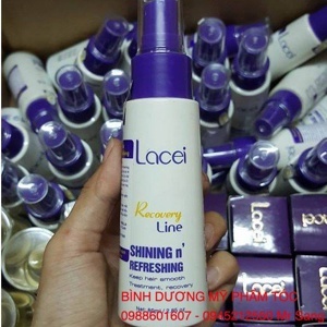 Xịt dưỡng tóc Lacei Recovery Line Shining n Refreshing 80ml