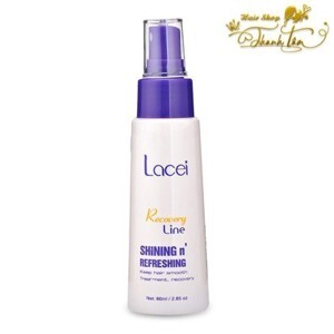 Xịt dưỡng tóc Lacei Recovery Line Shining n Refreshing 80ml