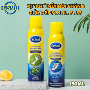 Xịt hỗ trợ khử mùi hôi chân Scholl 150ml