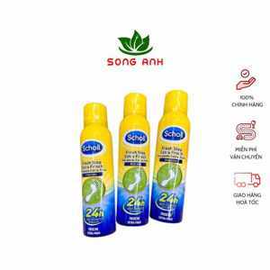 Xịt hỗ trợ khử mùi hôi chân Scholl 150ml