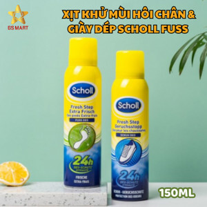 Xịt hỗ trợ khử mùi hôi chân Scholl 150ml