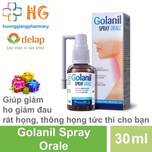 Xịt họng golanil junior spray orale 30ml