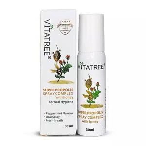 Xịt keo ong Vitatree trị viêm họng 25ml